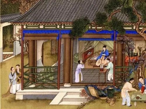 清冷枚仕女图绢本,清冷枚简介