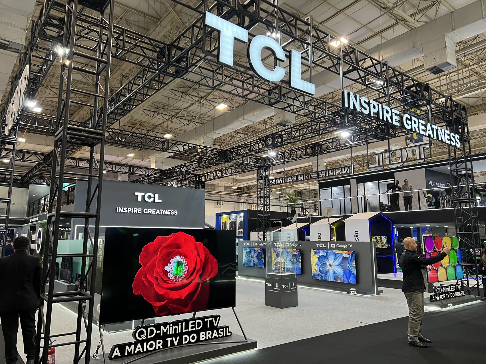 tcl巴西销量,tcl亮相美国2023ces电子展