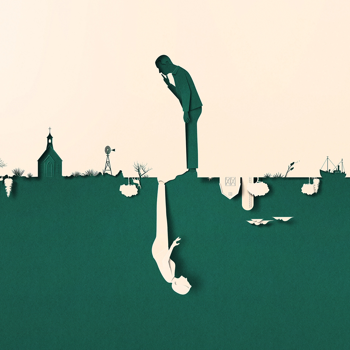 意大利插画师插画作品,意大利插画师插画作品春天