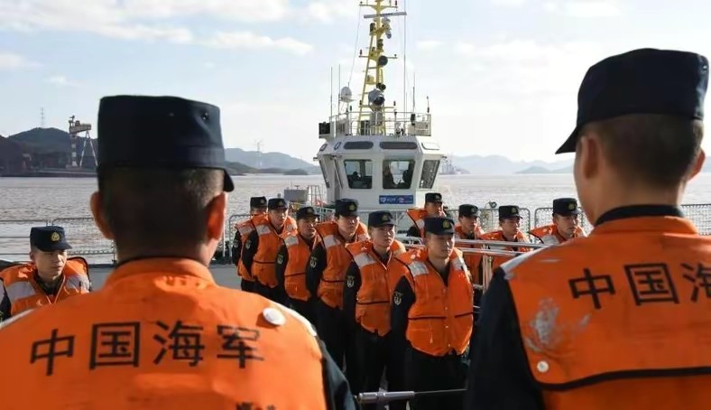 中国海军参加中俄海上军演,中俄东海军演