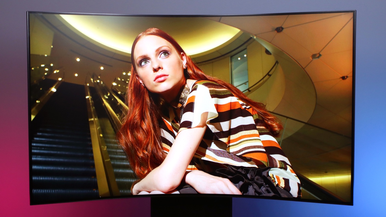 三星曲面显示器g9,三星显示器g97nb开箱