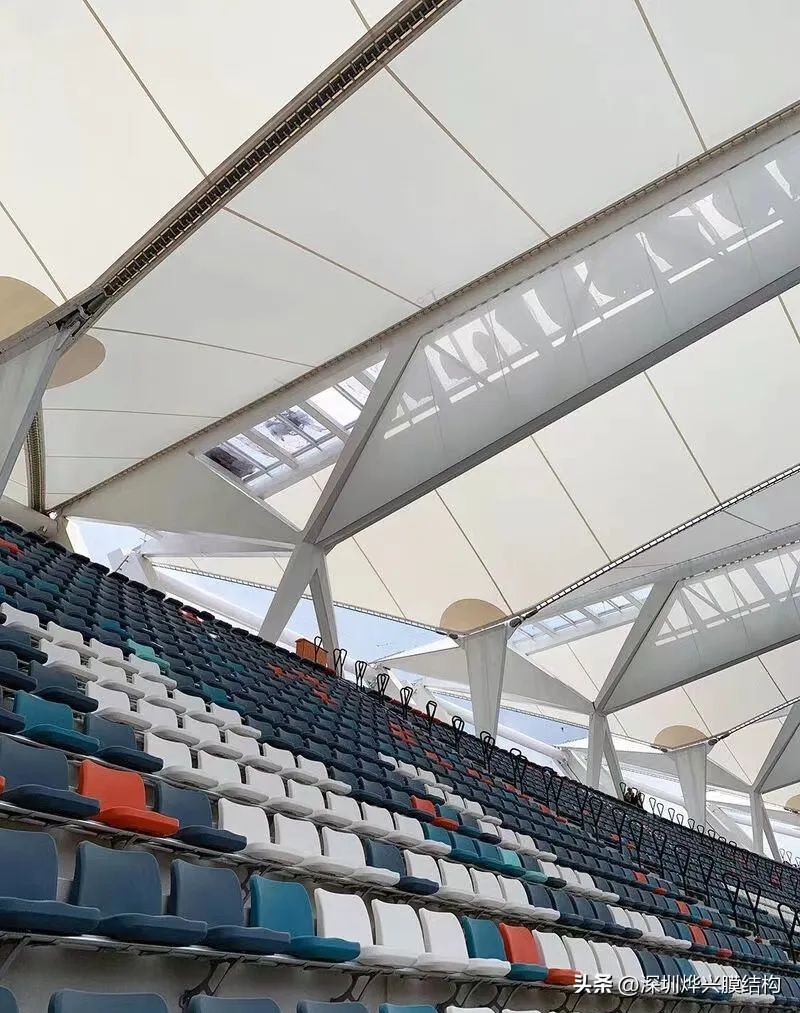 昆山膜结构施工报价,昆山膜结构遮阳看台报价