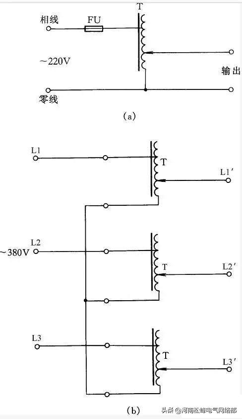 零基础电工接线电路图大全,电工常见电路接线图10例