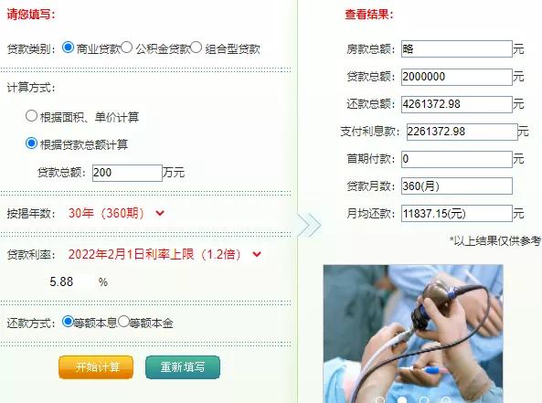 贷200万一个月利息多少,贷一百万买房有什么待遇