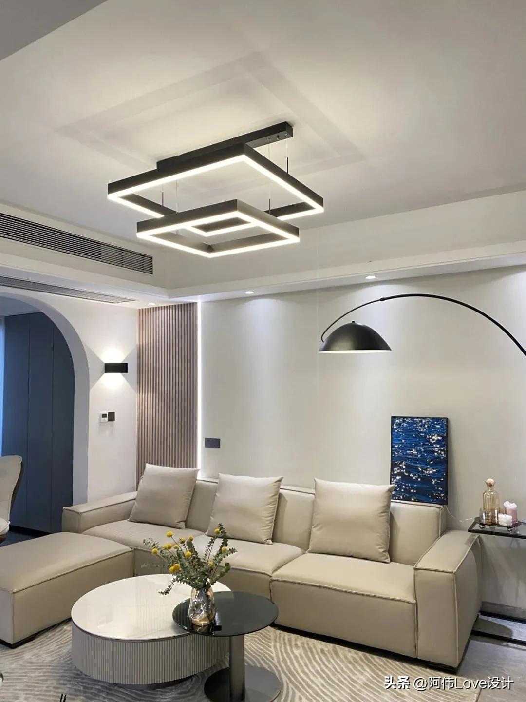 2021流行沙发背景墙挂画,100款最新沙发背景墙设计值得收藏