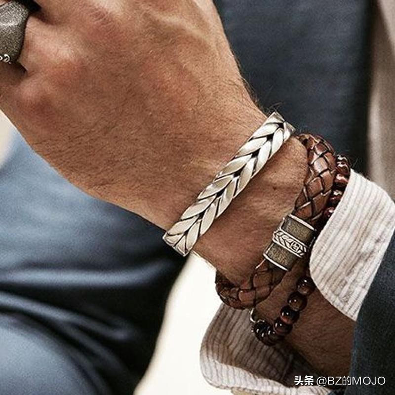 男性首饰高级潮流,现代男人必备10件物品