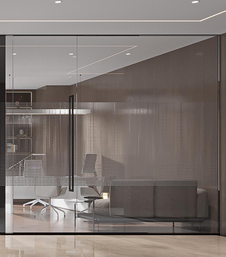 工装设计办公室装修新中式,工装办公室现代风格