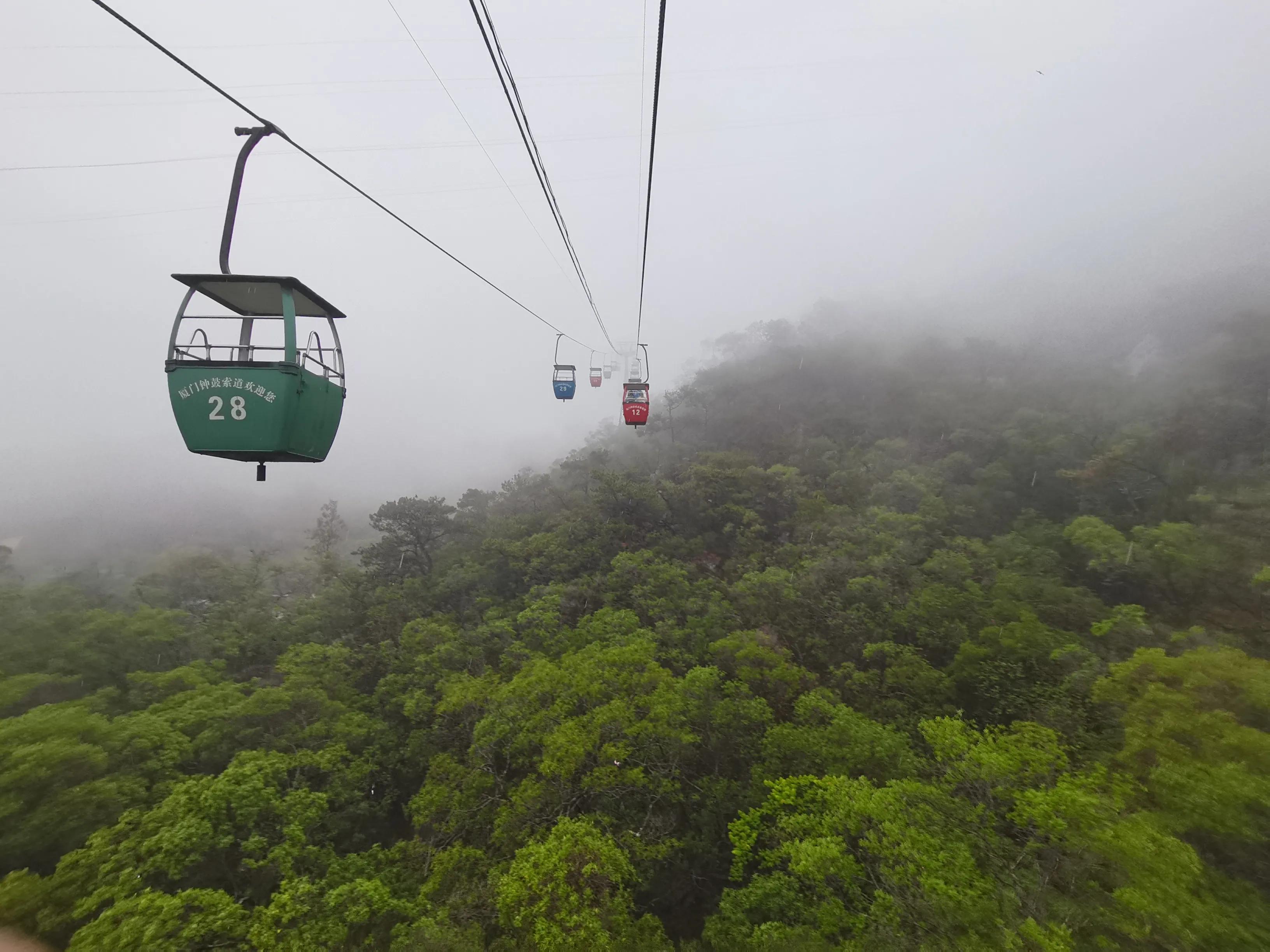 钟鼓索道厦门需要坐多久,钟鼓索道厦门视频