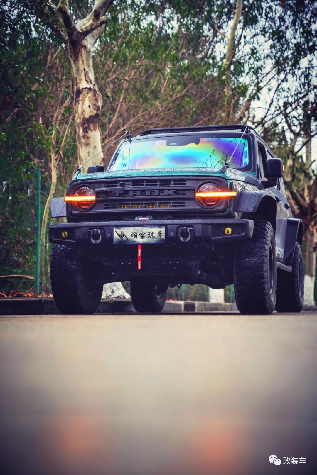 坦克300高颜值改装方案,坦克300改装回头率有多高