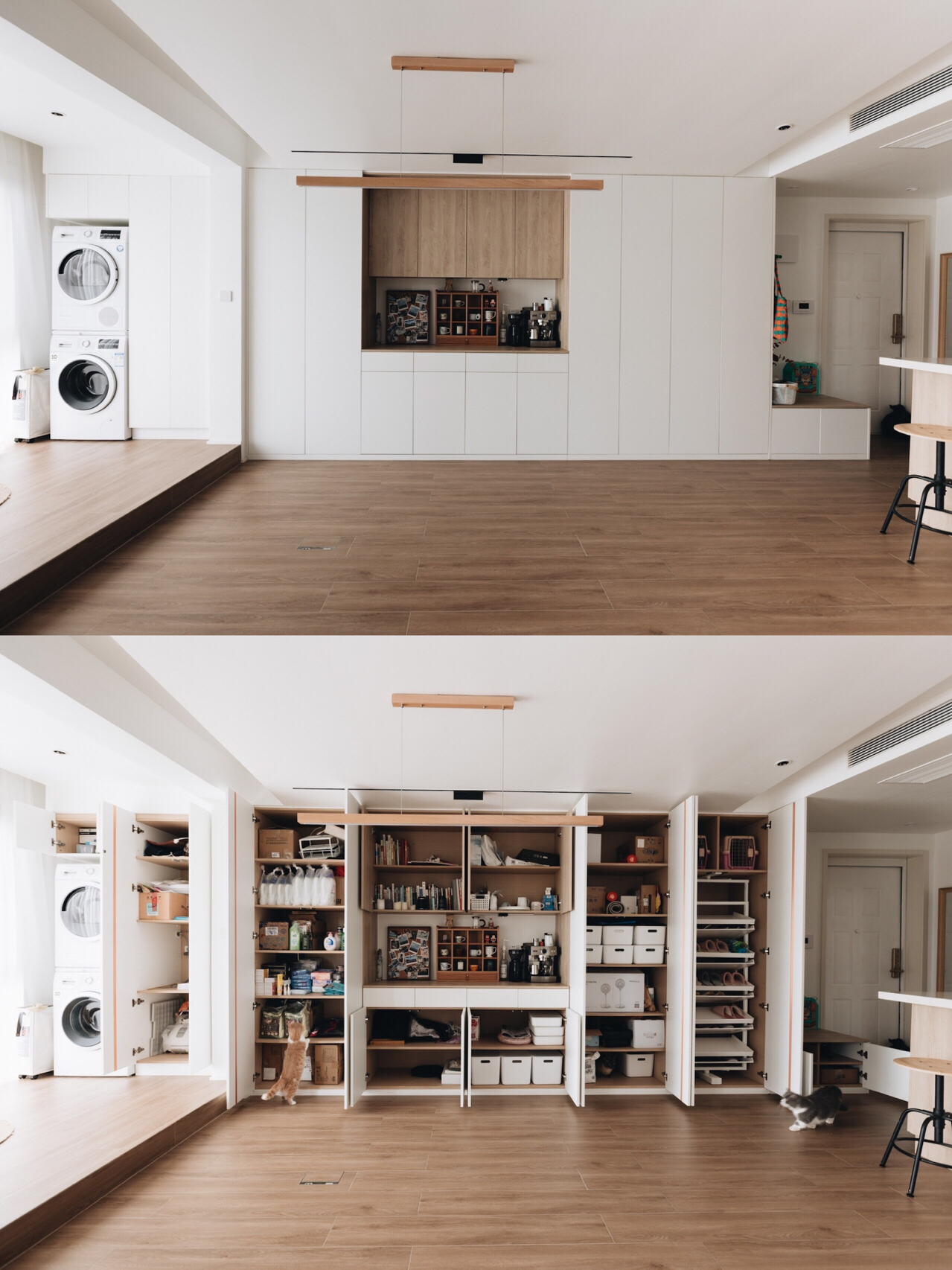 家庭装修必装柜子的7个地方,家里几个柜子合适