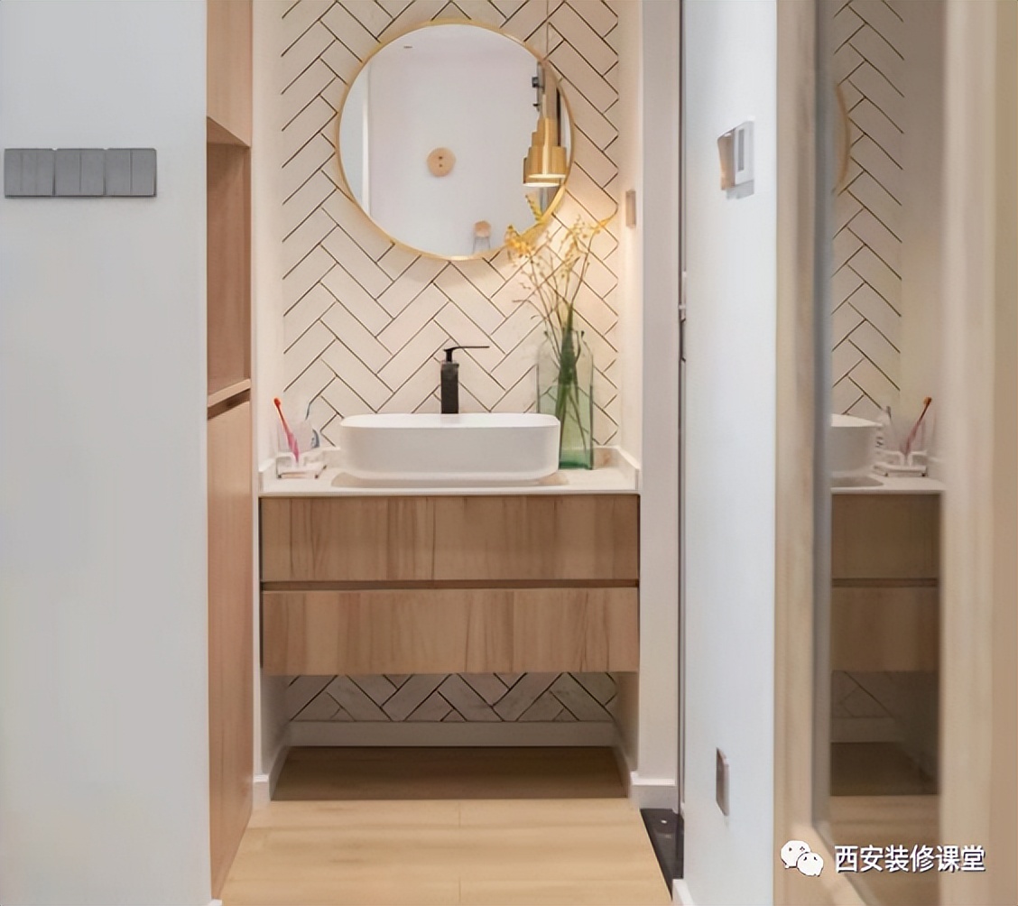 小尺寸卫生间装修效果图,卫生间干湿分离装修效果图尺寸