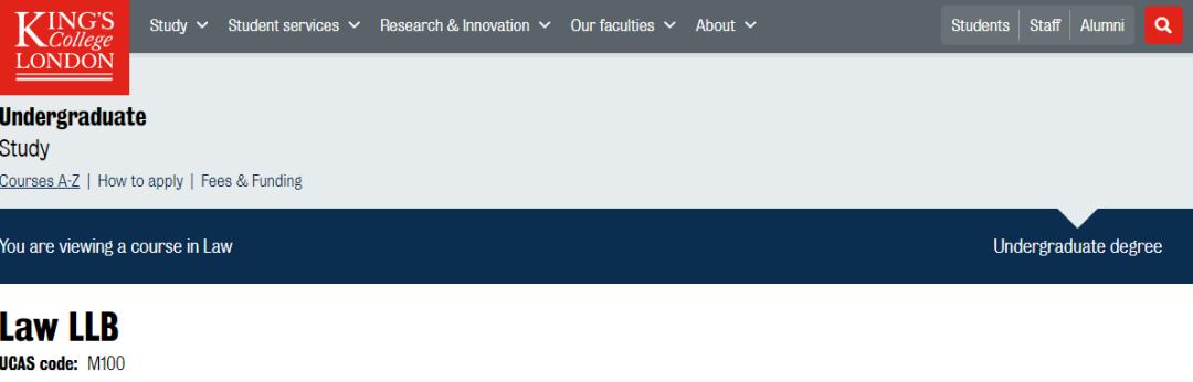 英国g5和香港大学哪个好,kcl的热门专业