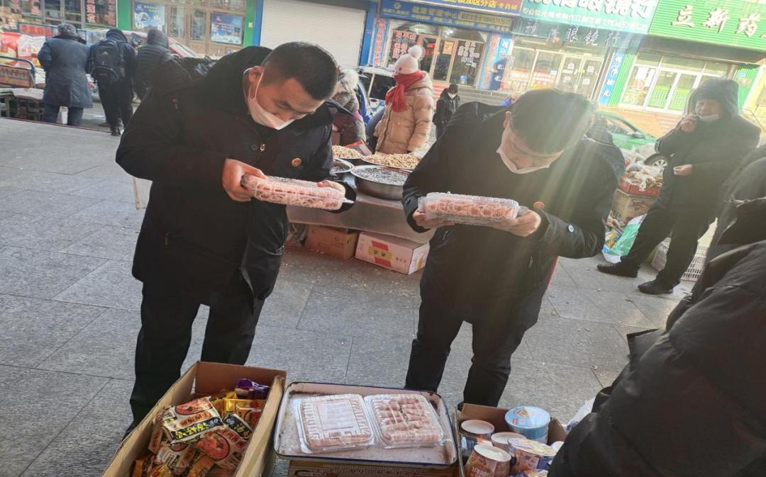 守护节前年货市场——大兴安岭分院开展公益诉讼食品安全“回头看”专项行动