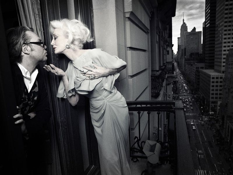 名模卡门20-80岁的成长历程,91岁超模卡门戴尔美了一辈子