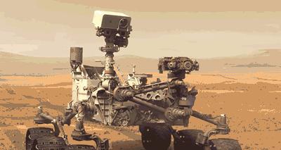 好奇号在火星行驶近27公里，捕捉到非凡照片，向人类展示空旷沙海