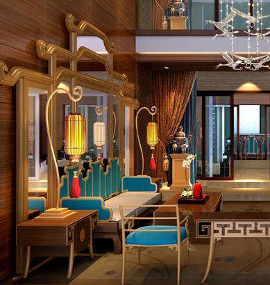 楼顶凹字型别墅图片,凸形中式别墅图片大全