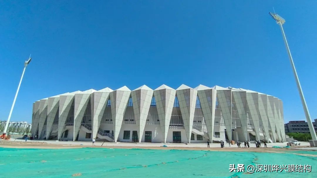膜结构丨武威市“鸟巢”体育场