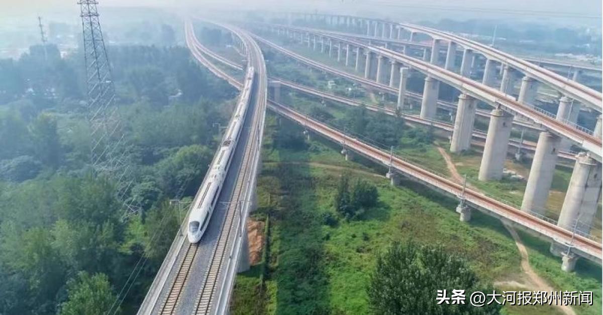 郑州通勤圈规划图,2035年实现郑州都市圈1小时通勤