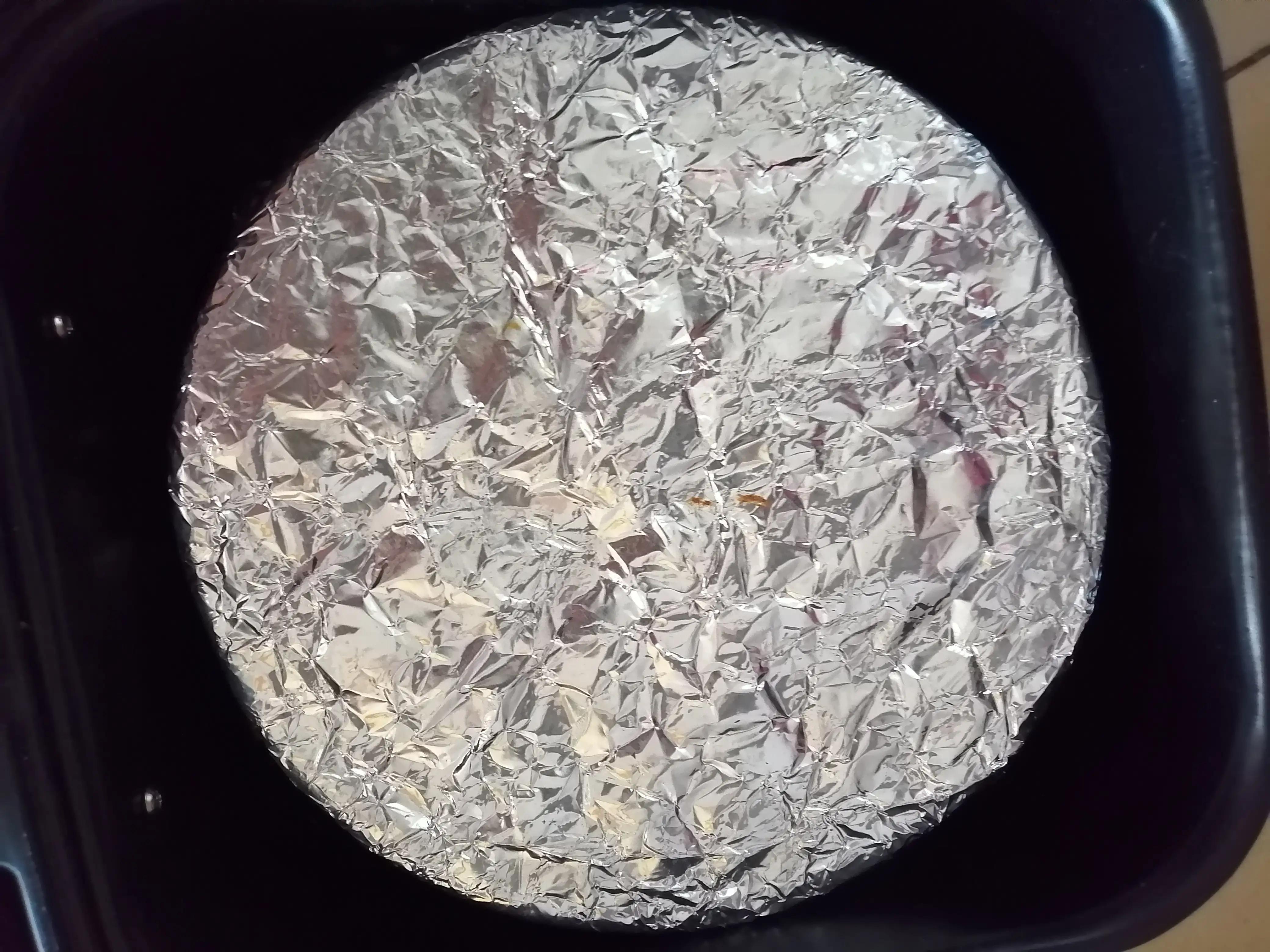 空气炸锅版六寸戚风蛋糕教程,红丝绒戚风蛋糕空气炸锅