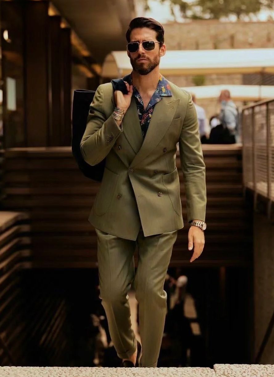 40到50岁的男人怎么穿好看,中年男人老气穿搭