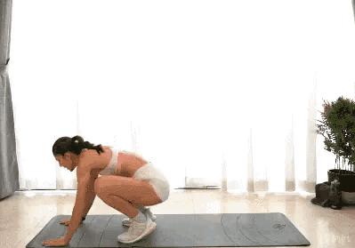 一组燃脂动作,10分钟最佳hiit训练高效全身燃脂