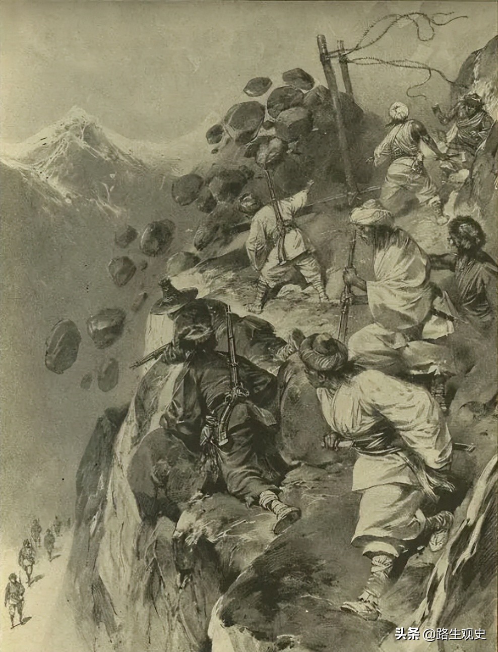 1904年，英军入侵*藏西**，500名藏族人跳江殉国，让侵略者至死难安