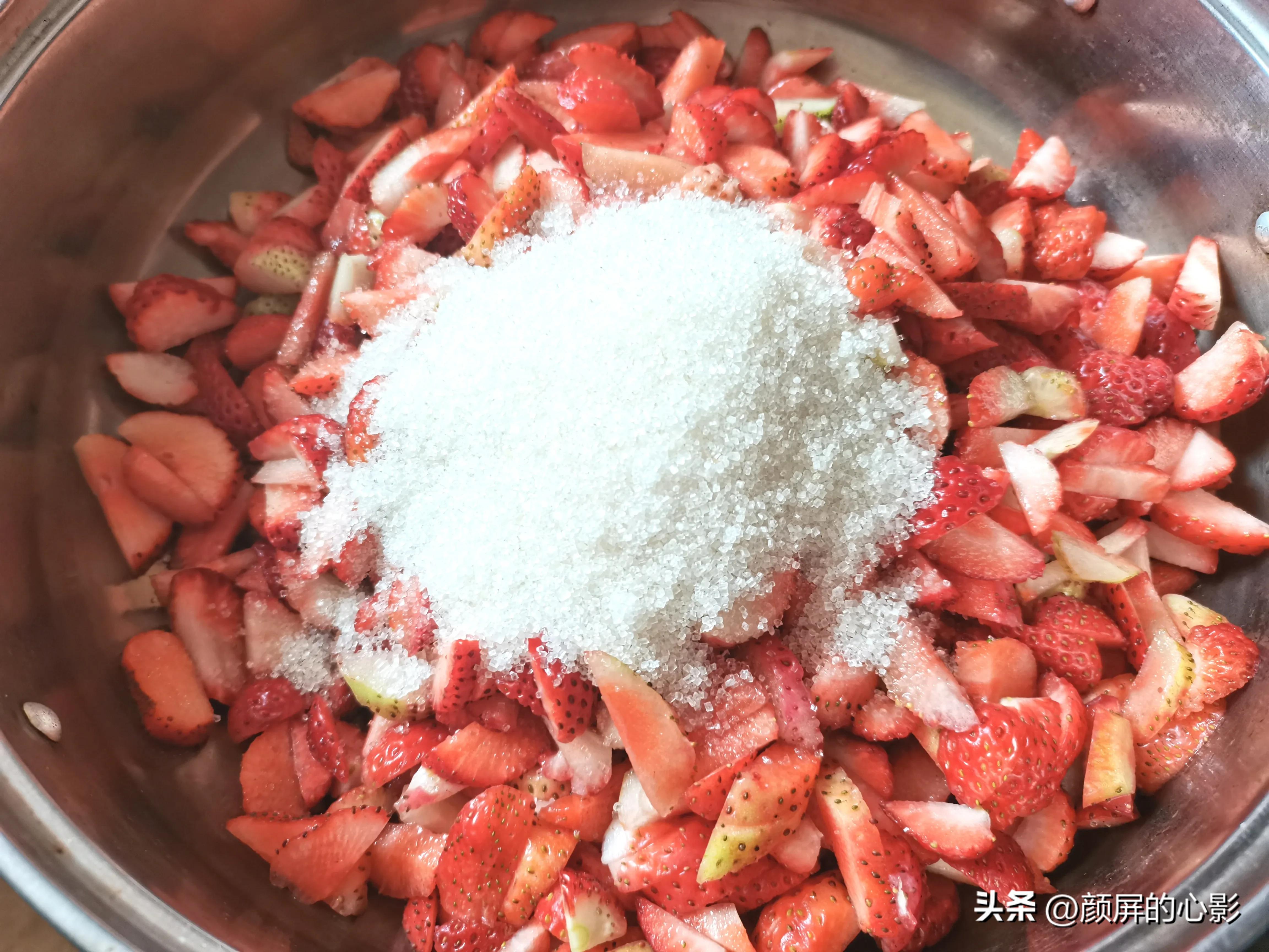 用草莓酱怎么做美食,美味草莓酱做法大全