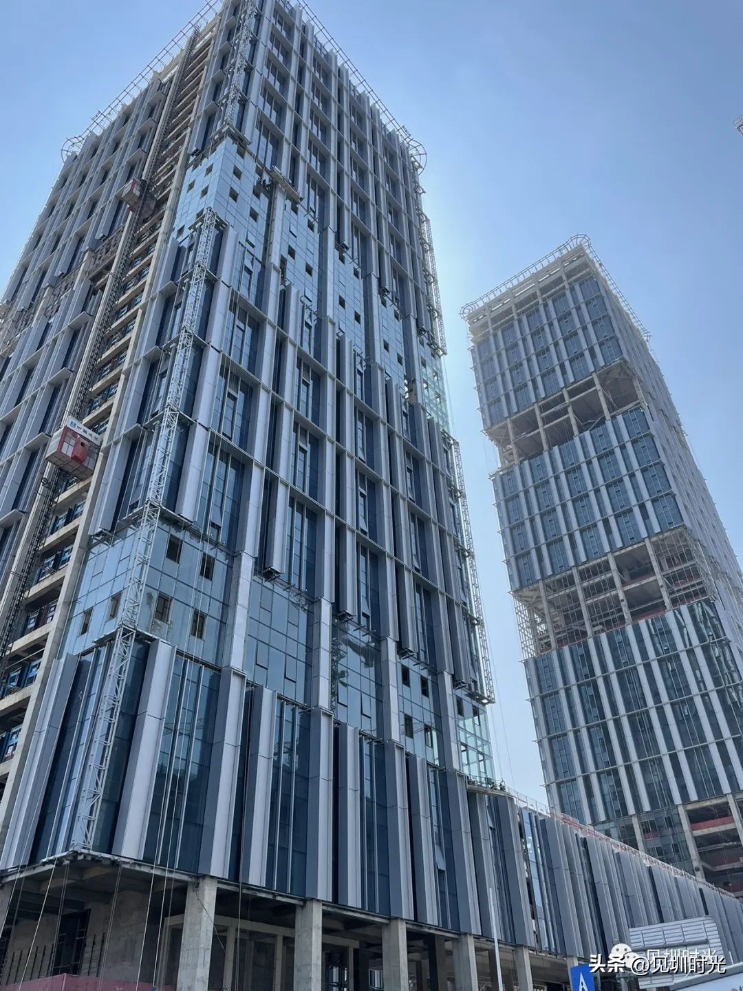 日新月异的城市面貌,日新月异的城区