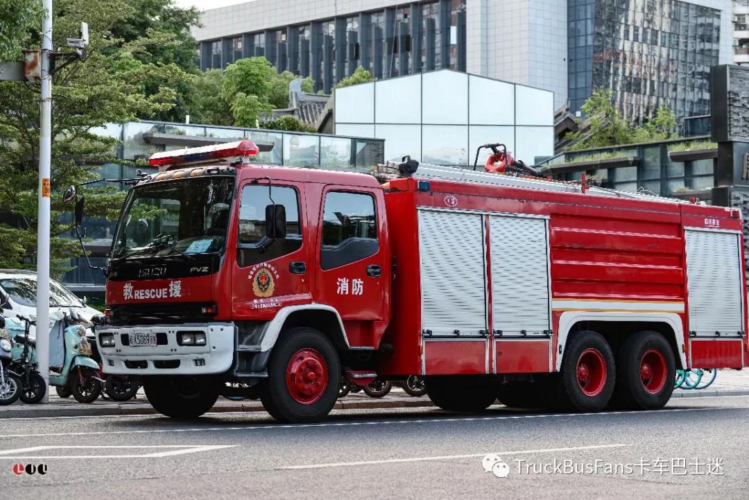 2021年拍过的那些国产消防车，你见过几辆？