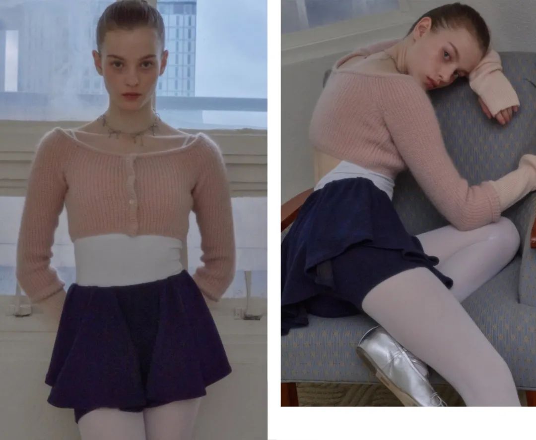 芭蕾风穿搭合集,芭蕾风冬季穿搭