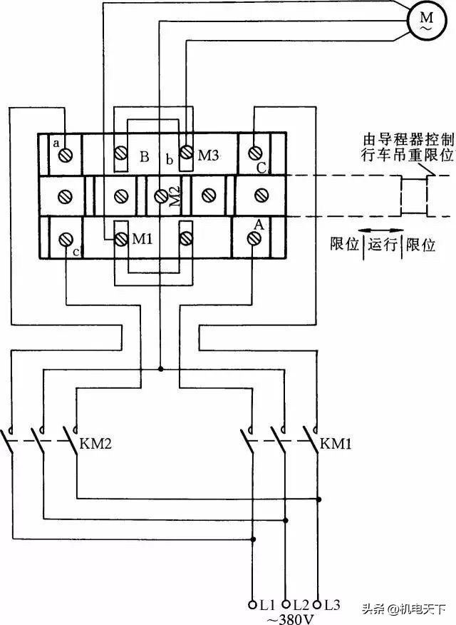 高压带电显示器电气原理接线图,电气接线图同一元件的各部分