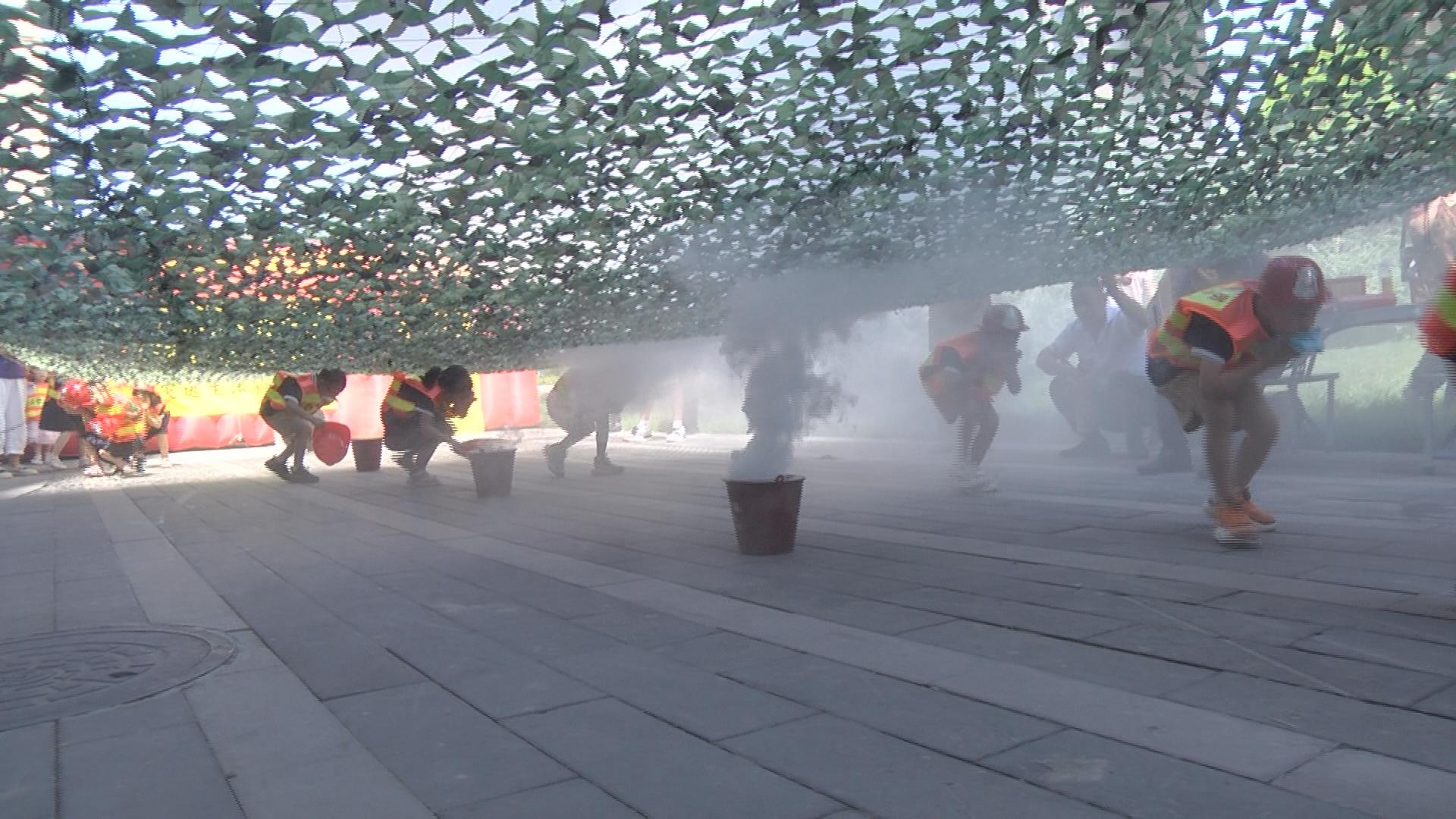 社区幼儿园开展消防安全演练简报,幼儿园开展消防逃生演练