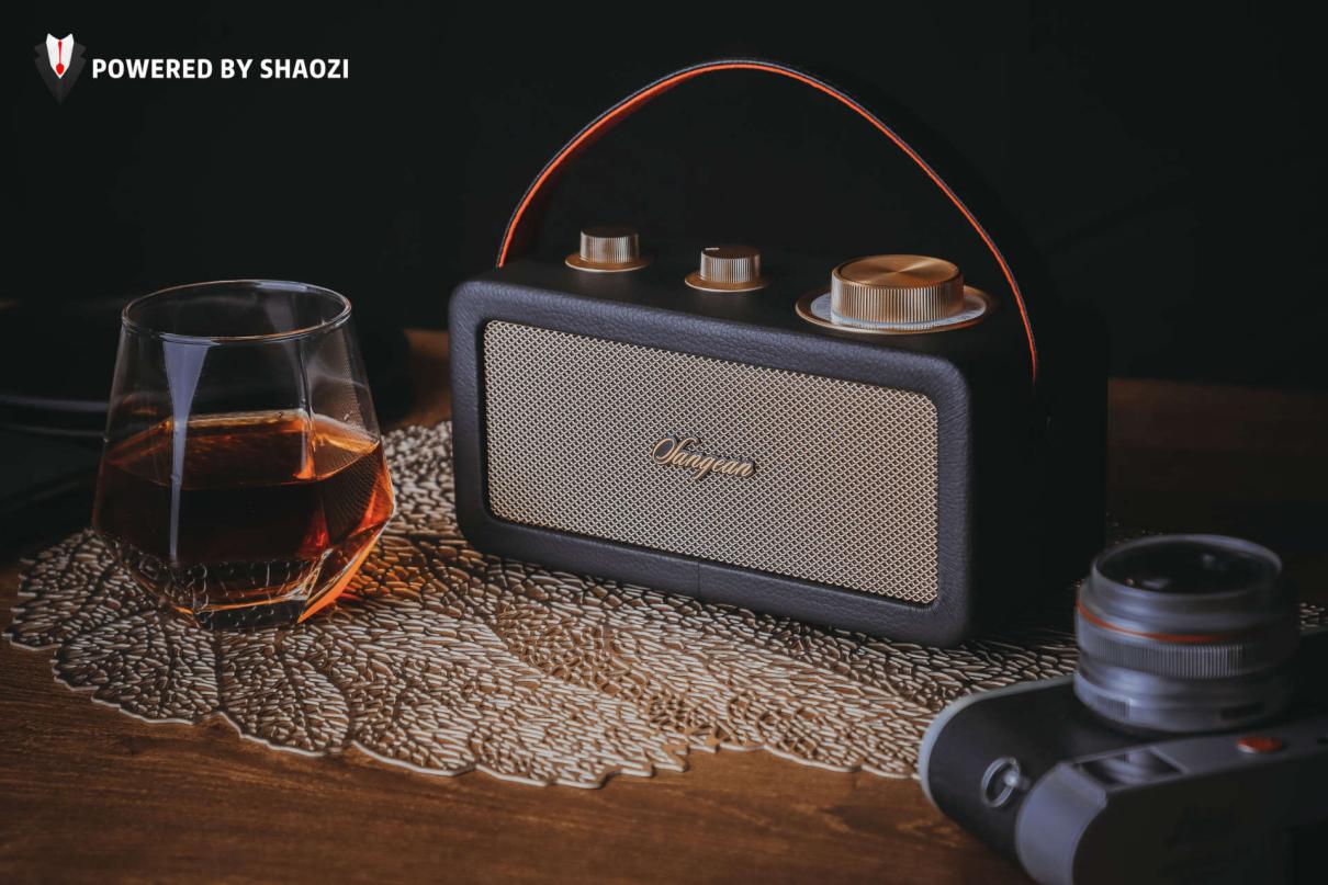 国货之光蓝牙音箱,山进M1复古蓝牙音箱