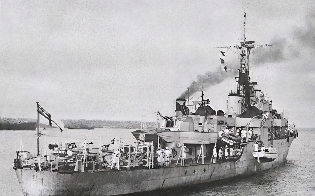 渡江前炮轰英国军舰,1947年炮轰英国军舰