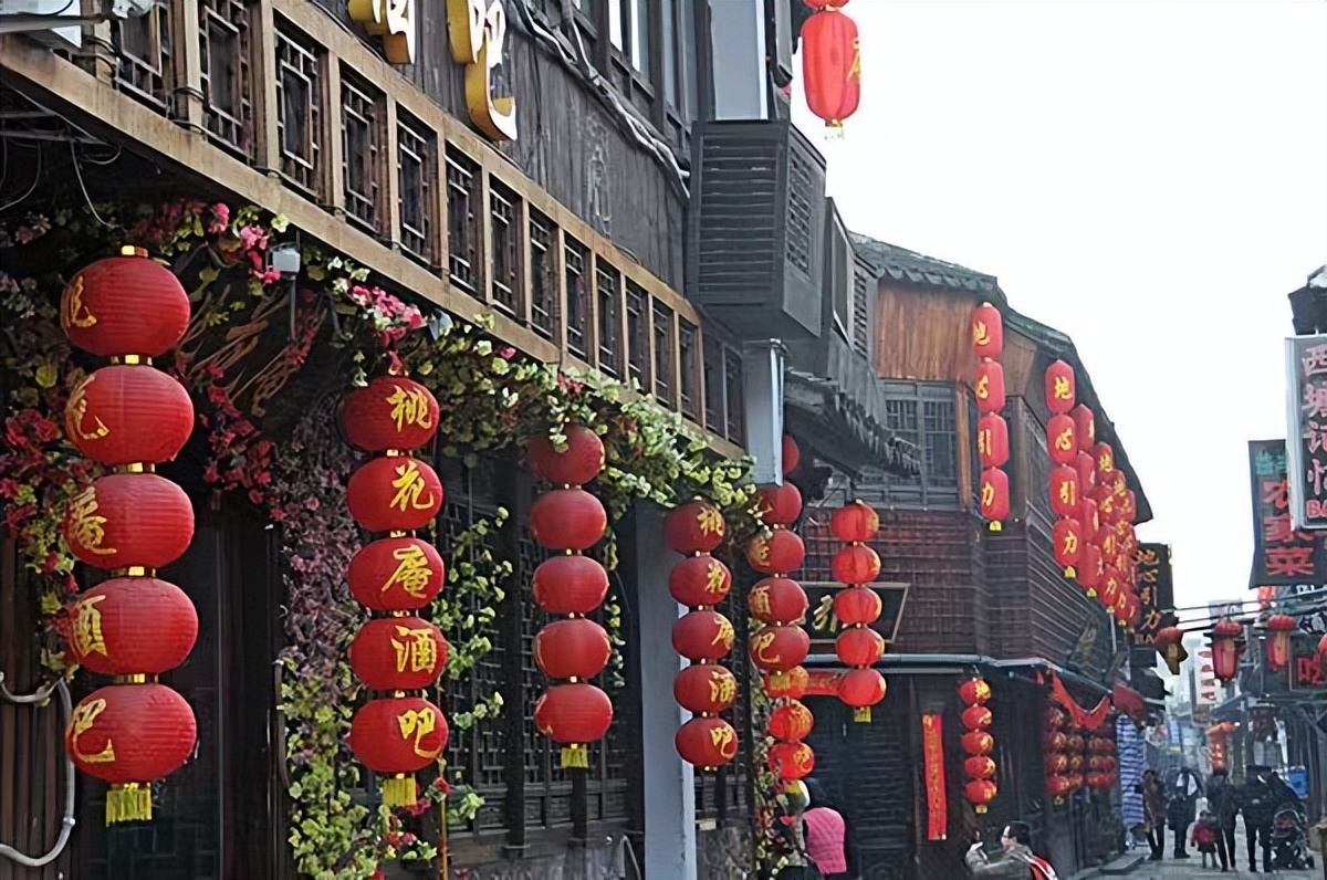 浙江嘉兴西塘后花园,西塘古镇春节旅游攻略