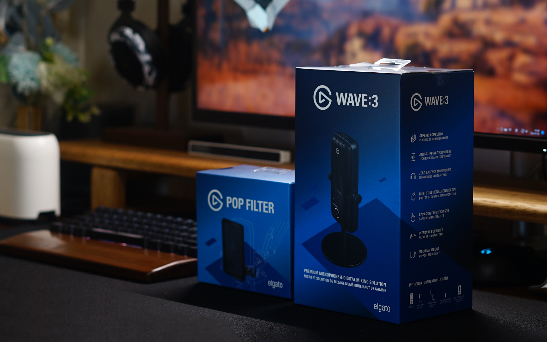 游戏主播电容麦克风测评,elgatowave3麦克风插件