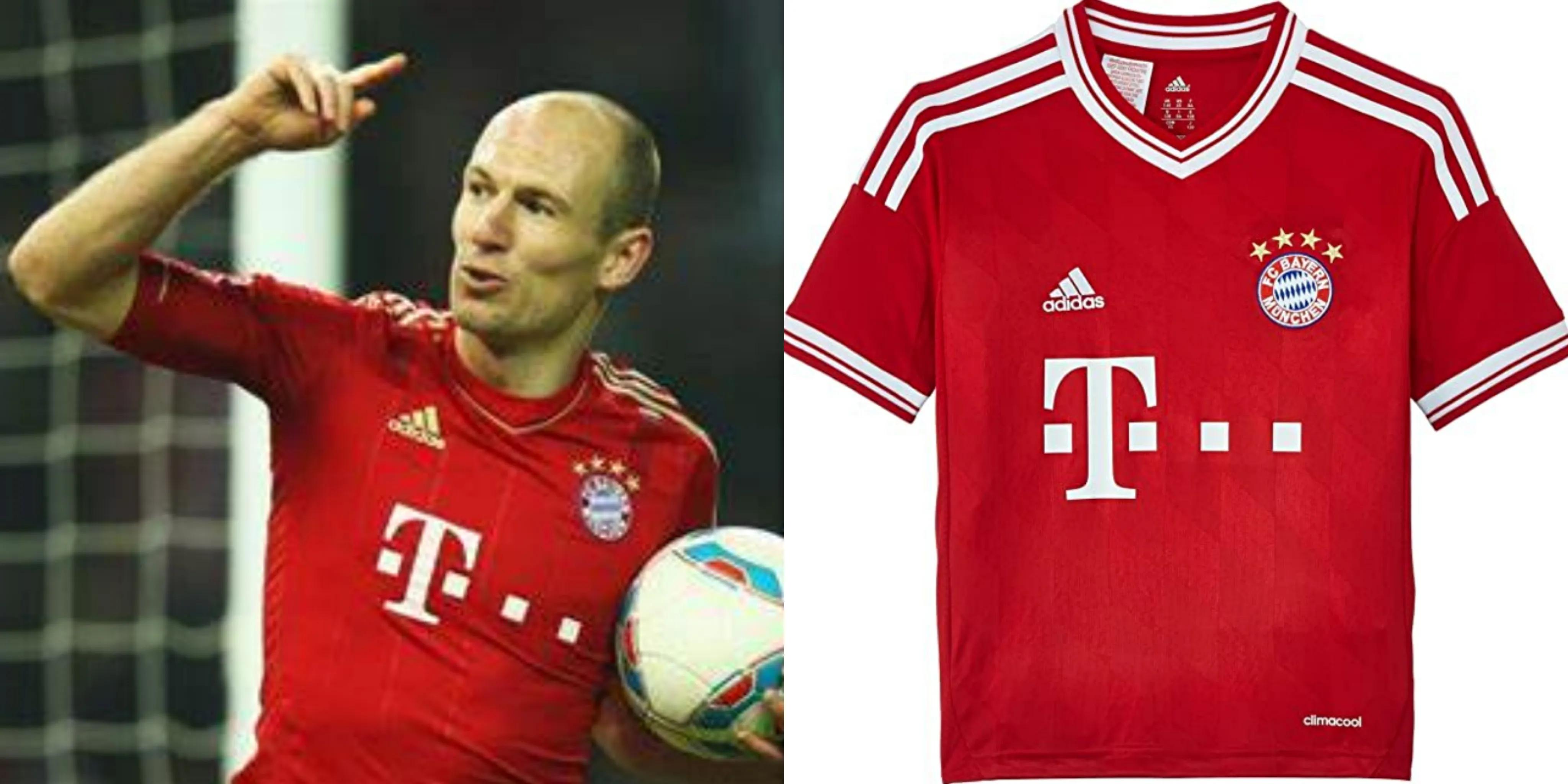 拜仁慕尼黑德甲联赛历年,拜仁慕尼黑德甲十连冠球衣