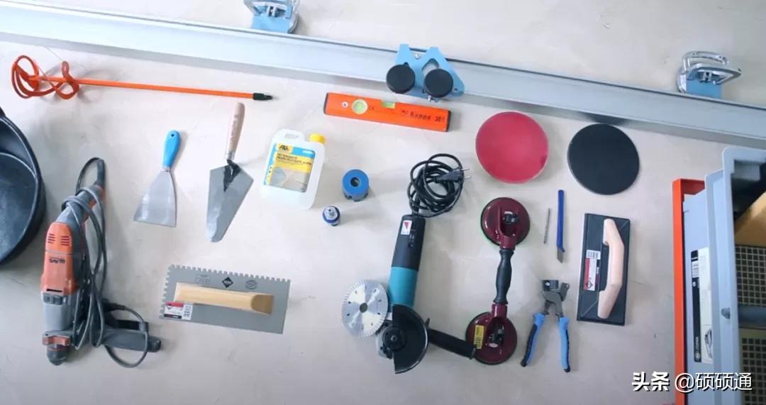 岩板铺贴施工教学,现场施工岩板铺贴工艺细节