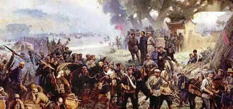 毛*东泽**诗文中的战地元旦：横扫千军如卷席