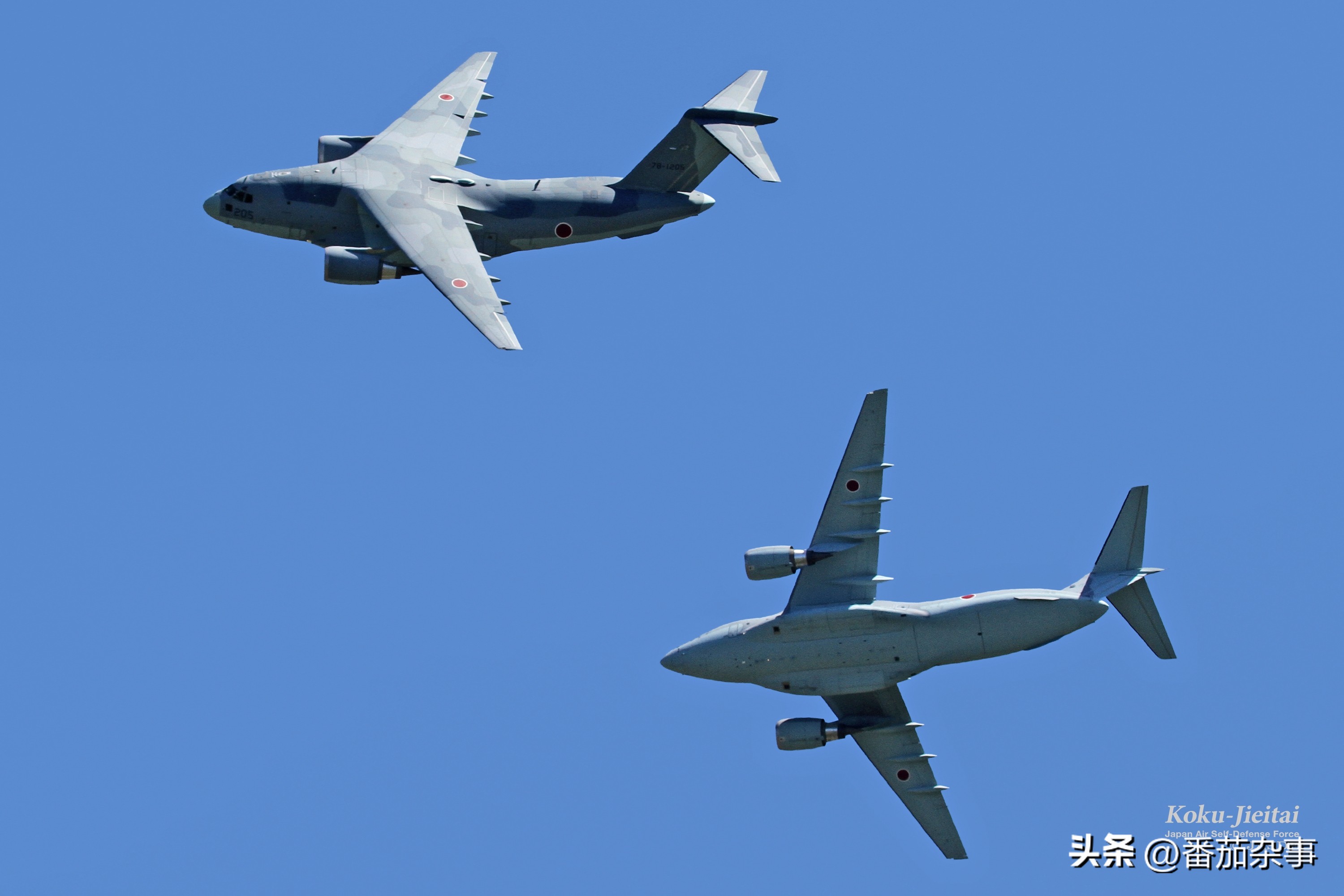 空中自卫队的C-2运输机