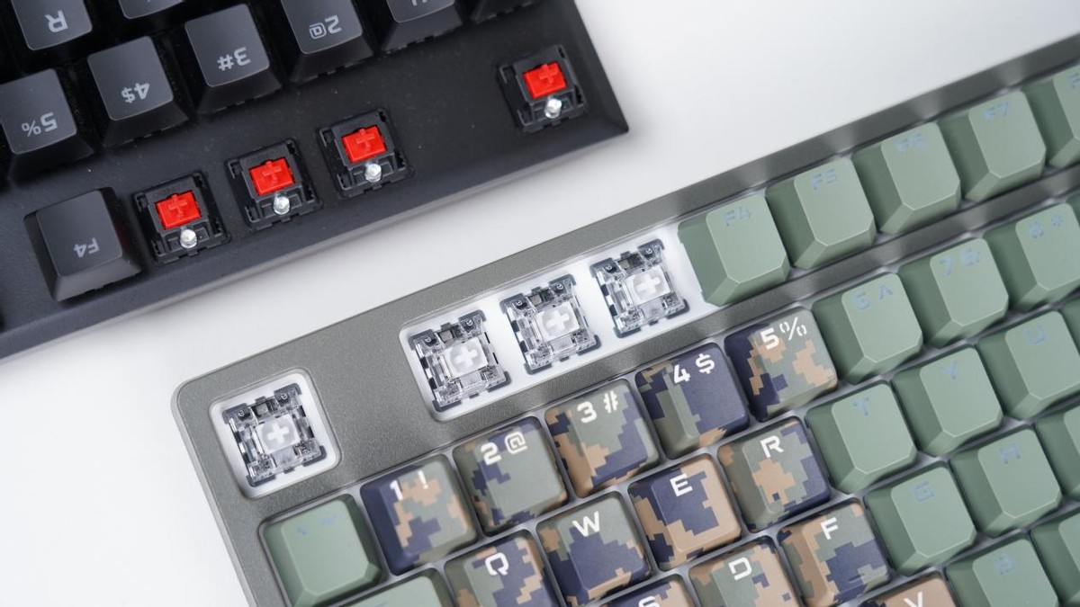 触发行程可调的LT光轴有多爽？双飞燕变速光轴机械键盘T98评测