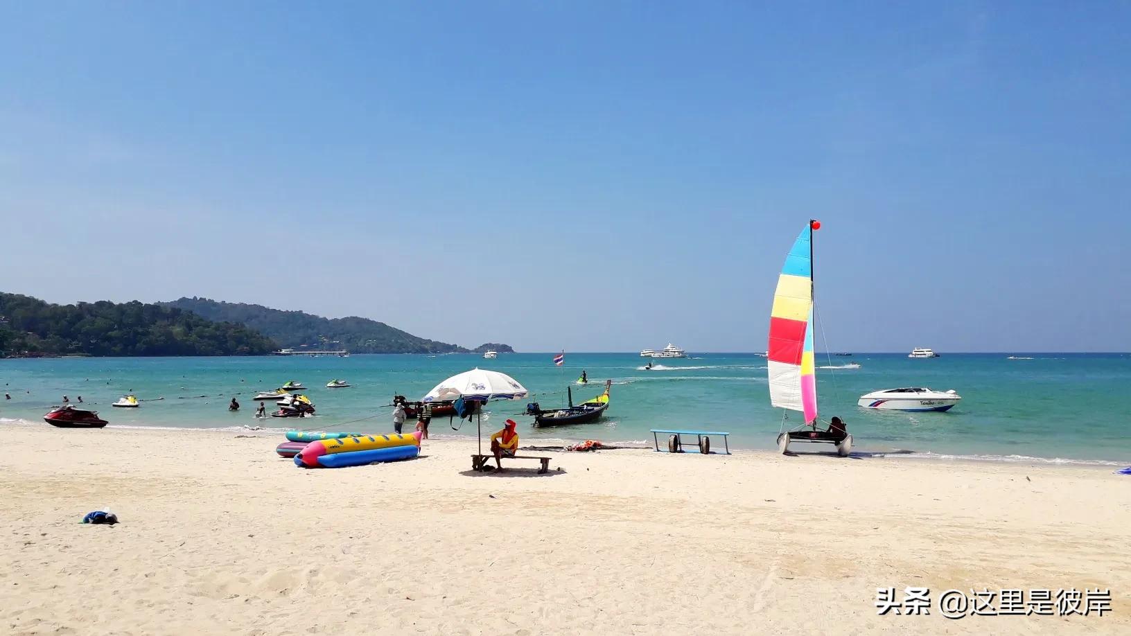泰国普吉岛机场到芭东海滩距离,普吉岛卡伦海滩到芭东海滩多远