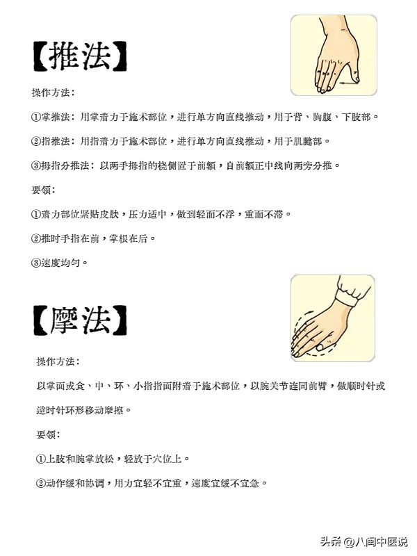 中医按摩手法入门课视频,中医教你一套按摩手法