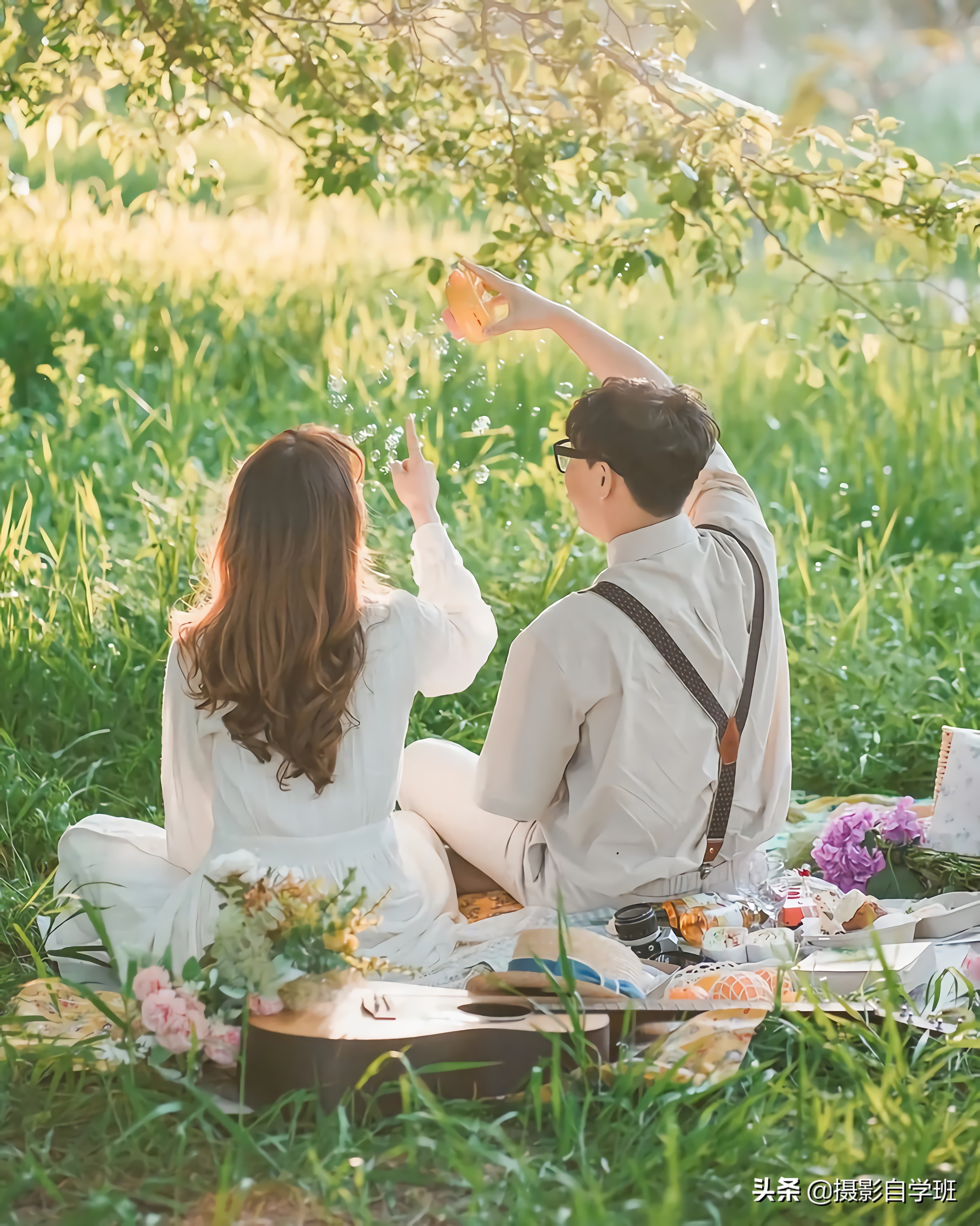 夫妻拍照姿势怎么拍好看,情侣拍照姿势大全教你拍出好照片