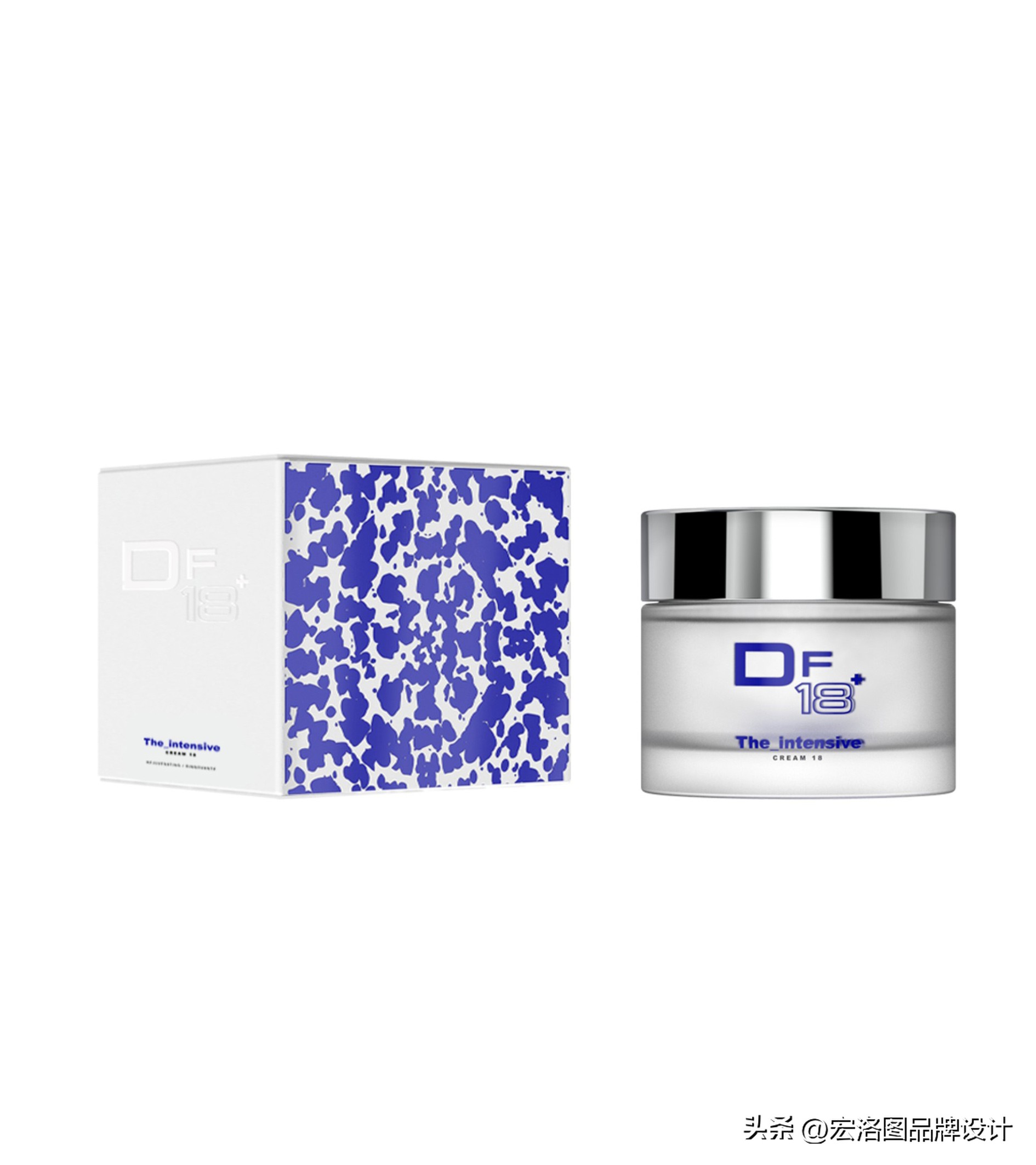 小众精炼护肤品的包装设计