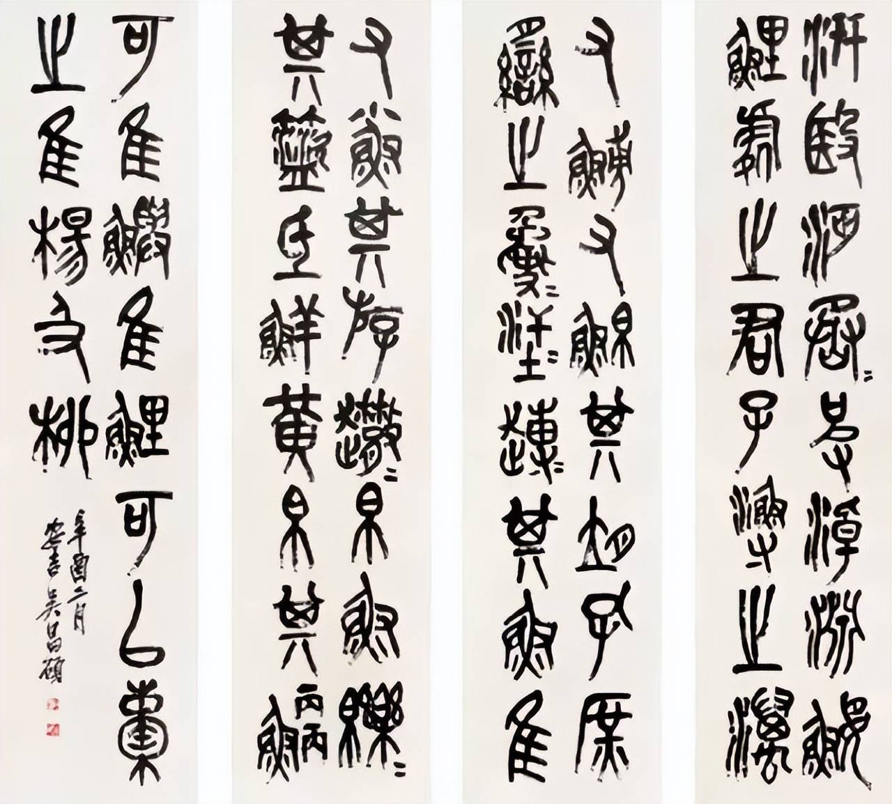 他写了100首诗,他用100首诗记录了几乎所有书法家