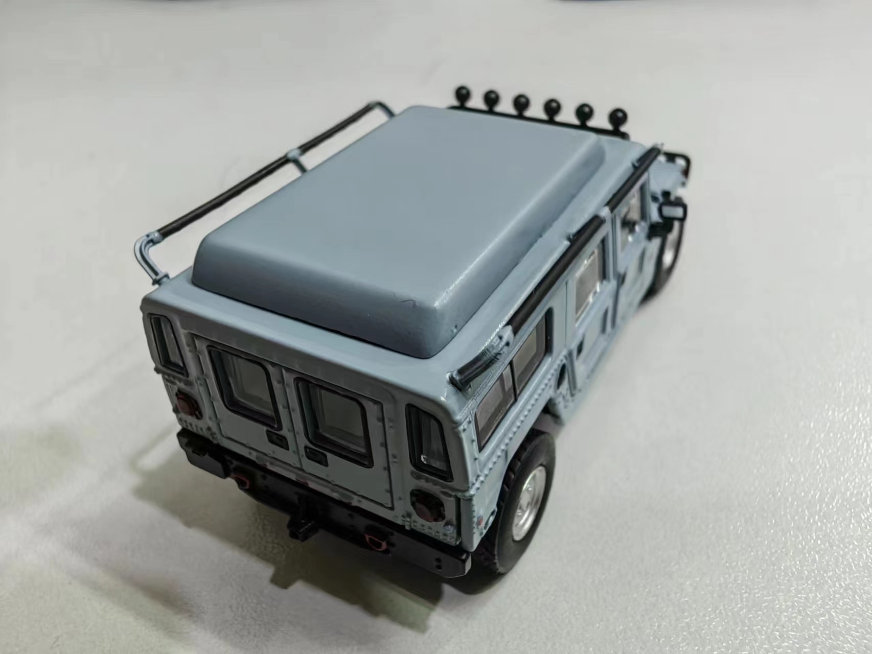 收车记-Master1/64悍马H1民用版，一机多吃，一车多用。