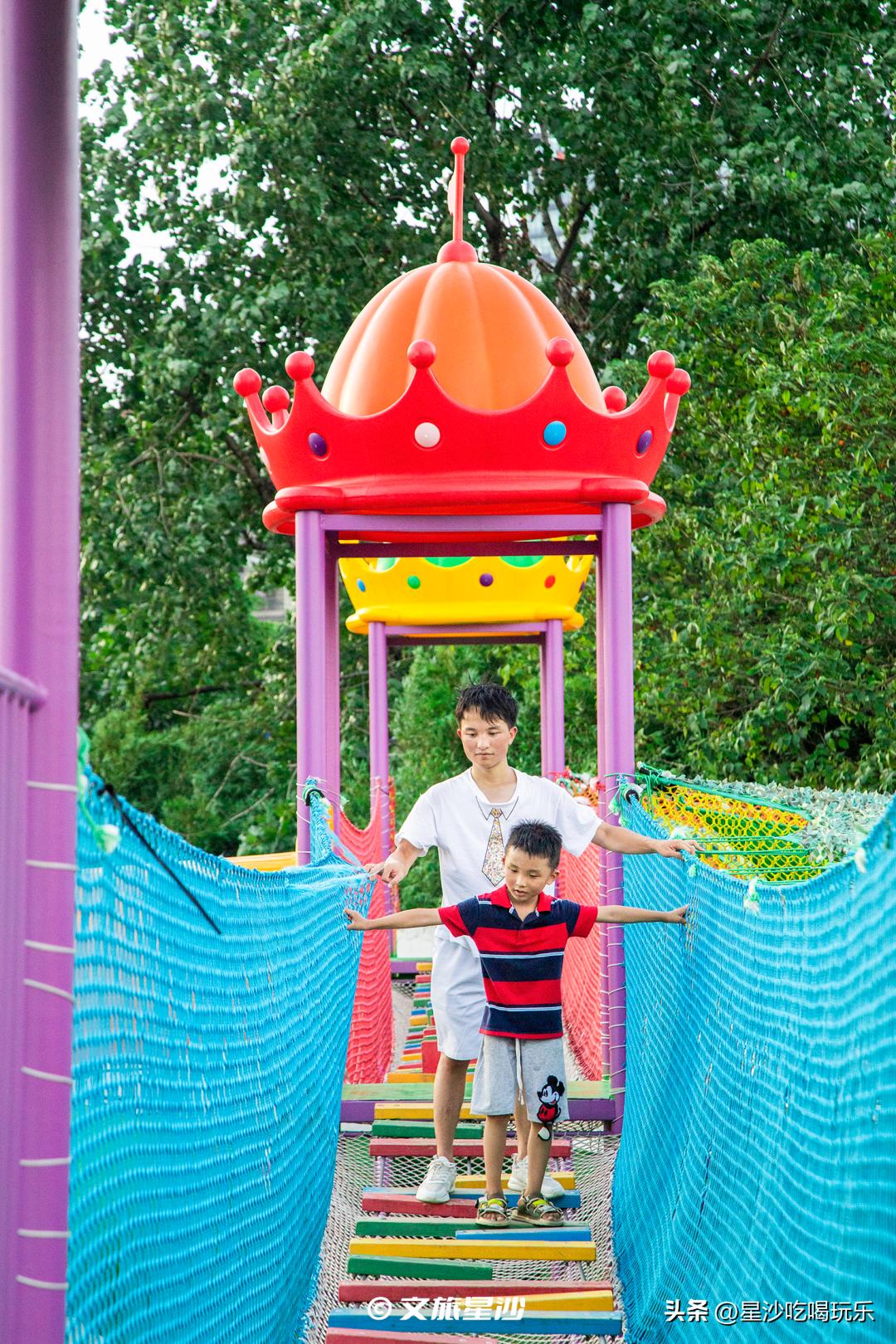 长沙户外儿童乐园,长沙最大的室外儿童乐园