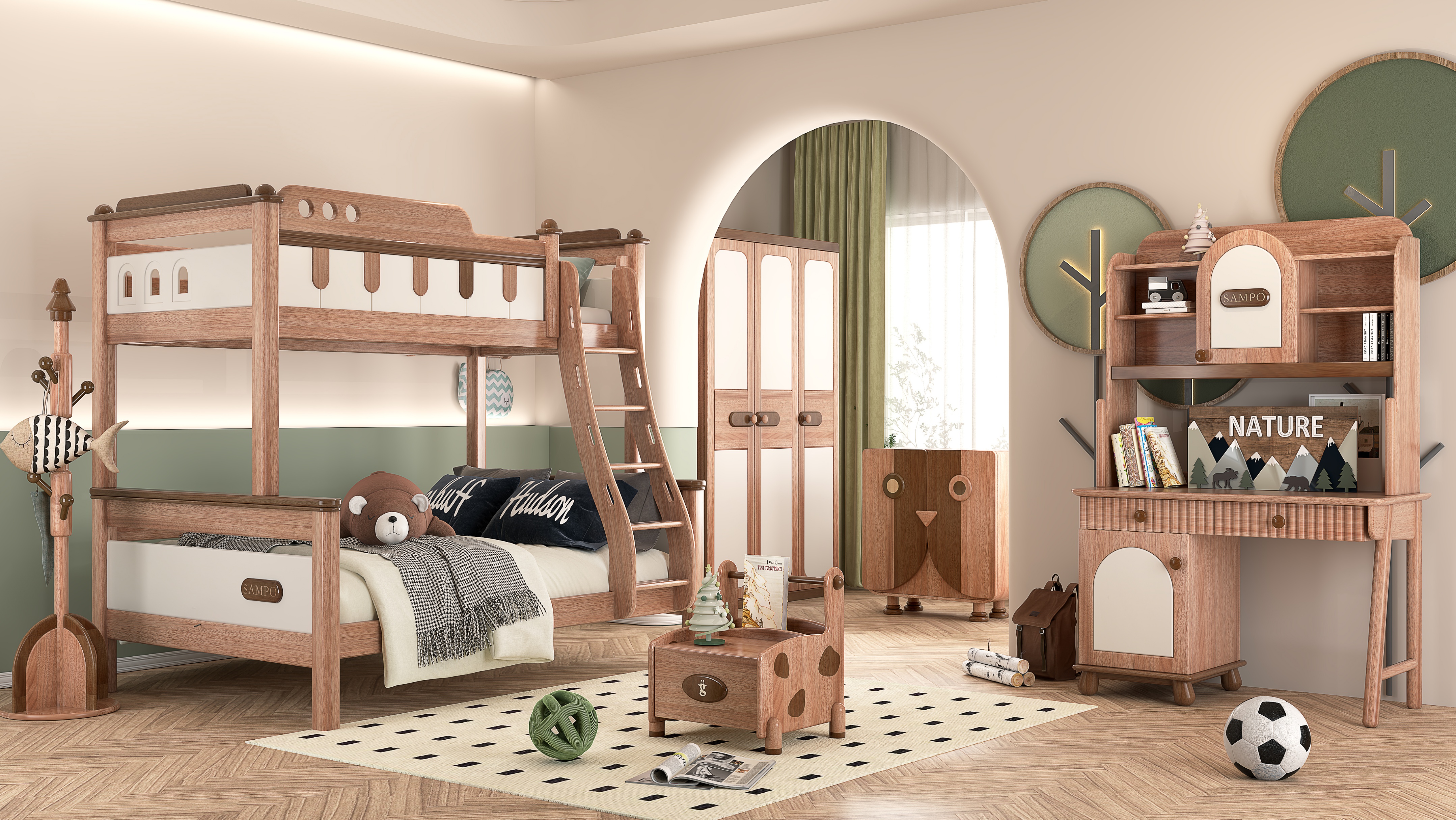 儿童家具品牌有哪些,哈睿青少年儿童家具