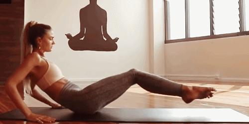 16个瑜伽腹部练习，给你马甲线和核心力量